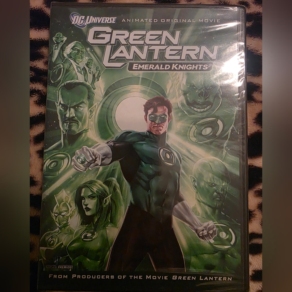 Green Lantern Emerald Knights  DVD